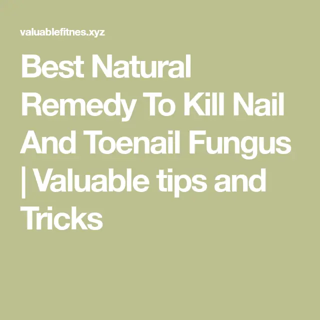 17 Home Remedies for Toenail Fungus