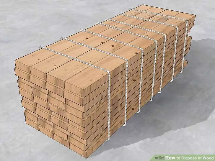3 Ways to Dispose of Wood