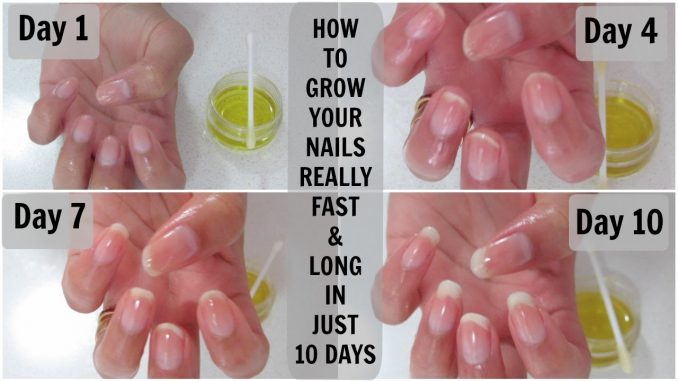 A FRIEND GAVE ME THIS RECIPE AND MY NAILS STOPPED BREAKING AND THEY ...