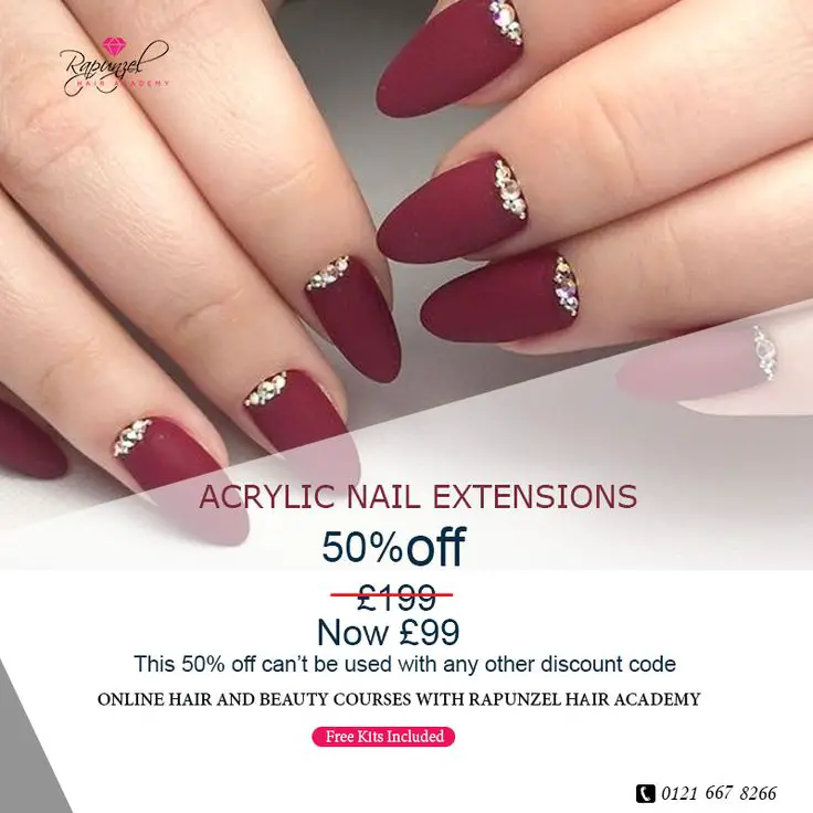 Acrylic Nail Extension Courses