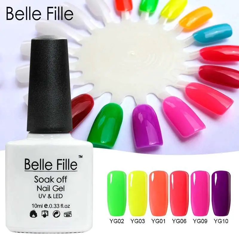 Aliexpress.com : Buy Belle Fille Gel Nail Polish Lacquer ...