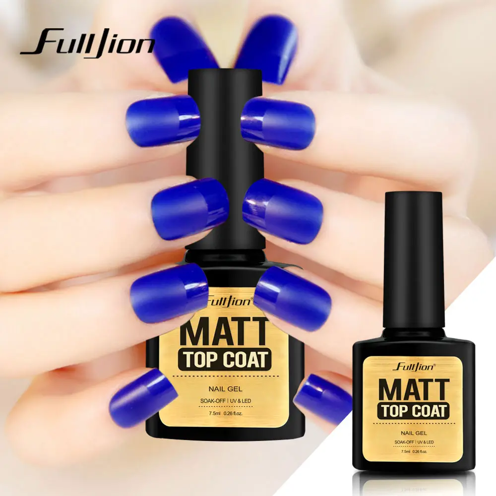 Aliexpress.com : Buy Fulljion 7.5ml Matt Varnish Matte Top Coat Nail ...
