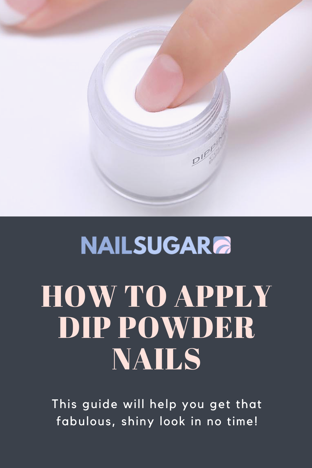 Apply Your Dip Powder Nail Polish In 8 Easy Steps in 2020 ...