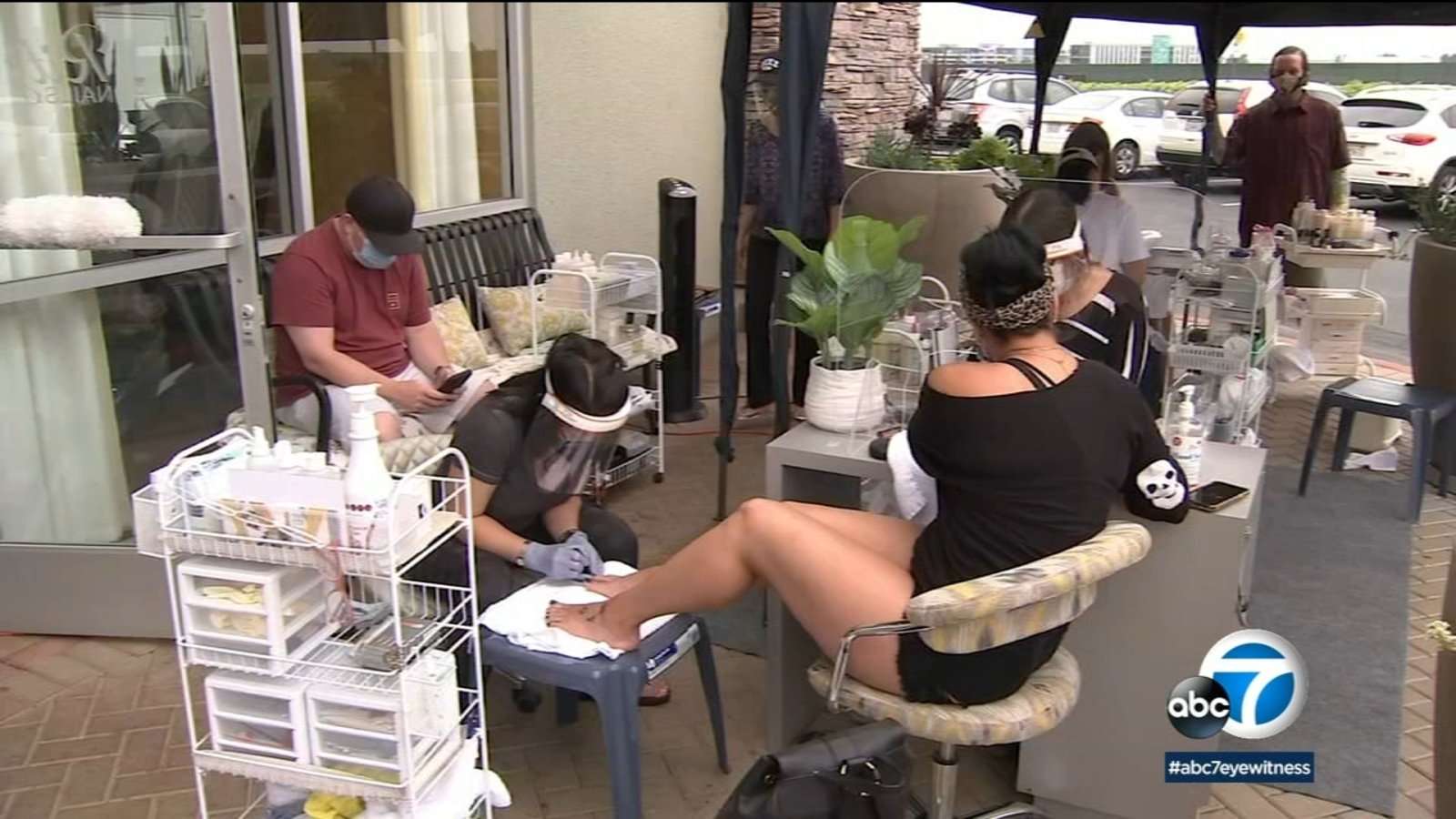 Are nail salons open in California? Few OC nail salons ...