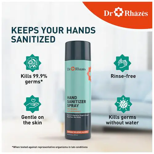 Buy Dr Rhazes Hand Sanitizer Spray