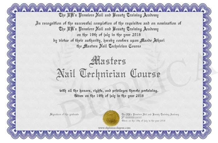 California Nail Technician License Exam