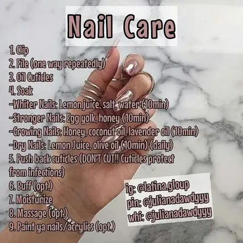 care, nails, and steps image