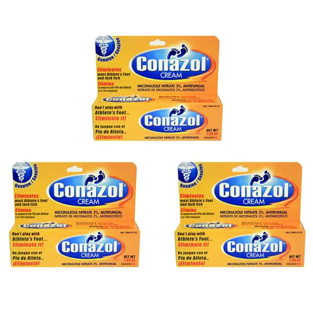 Conazol Antifungal Cream. Foot and Skin Fungus Treatment. Fast Relief ...