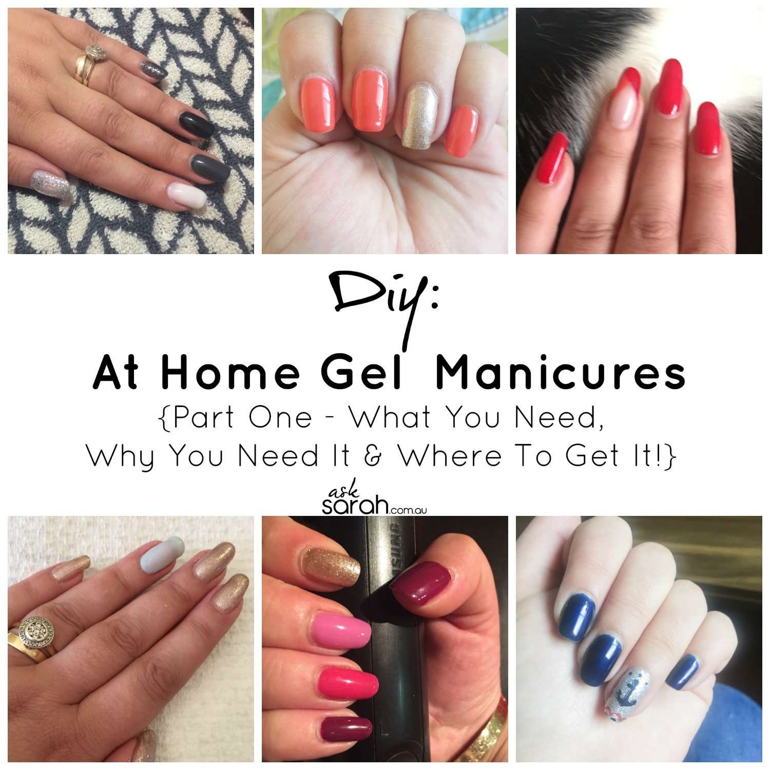 DIY: At Home Gel Manicures {Part One  What You Need, Why ...