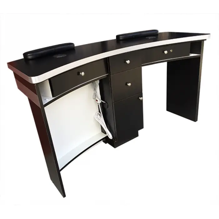 Double Manicure Table With Vent