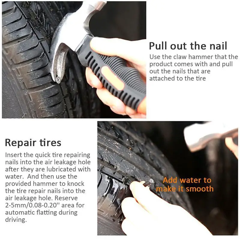 Emergency Tire Repair Nail