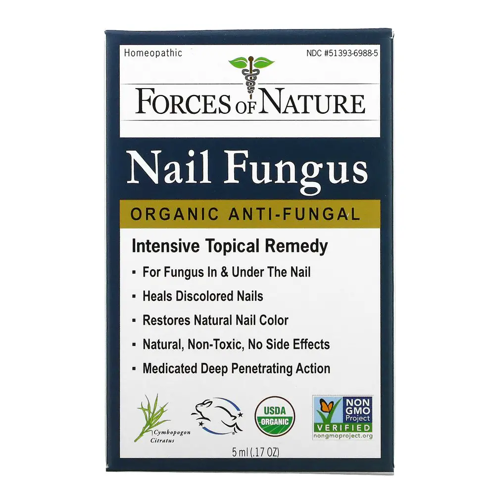 Forces of Nature Nail Fungus, Intensive Topical Remedy, 0.17 oz (5 ml ...