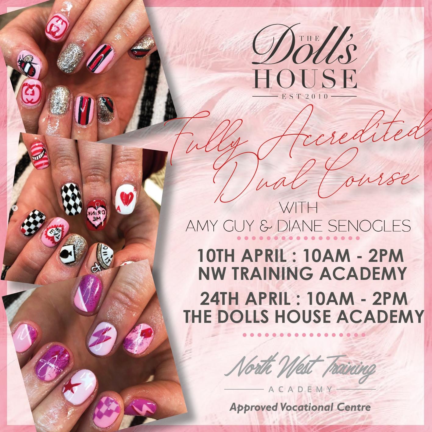Fully accredited gel nail &  nail art dual course