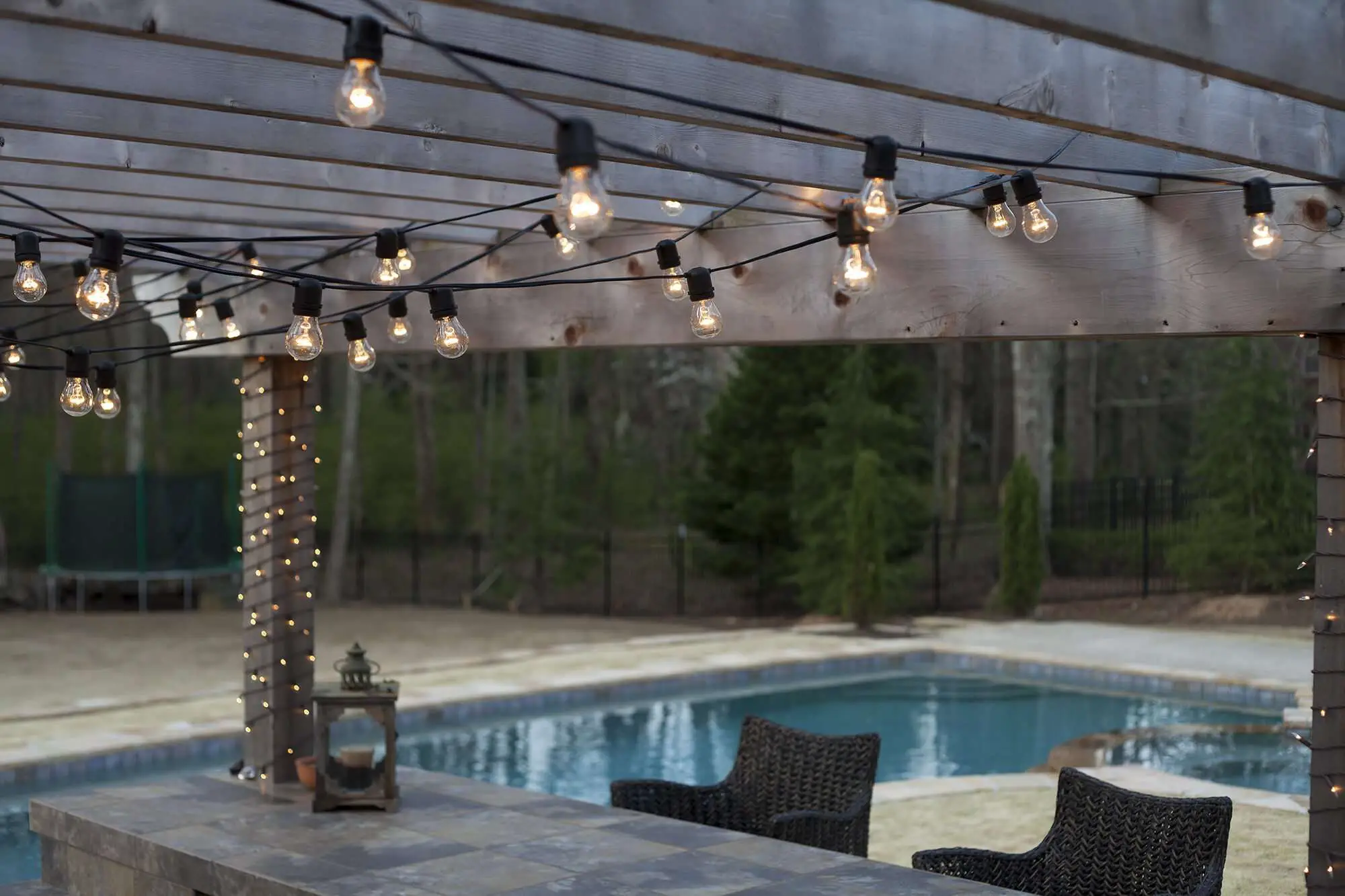 Hanging Patio String Lights: A Pattern of Perfection ...