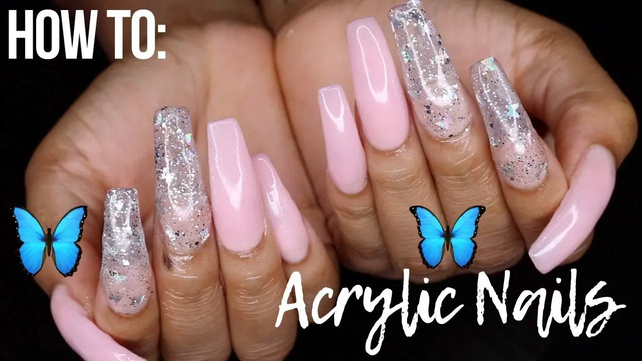 HOW I DO MY OWN ACRYLIC NAILS AT HOME