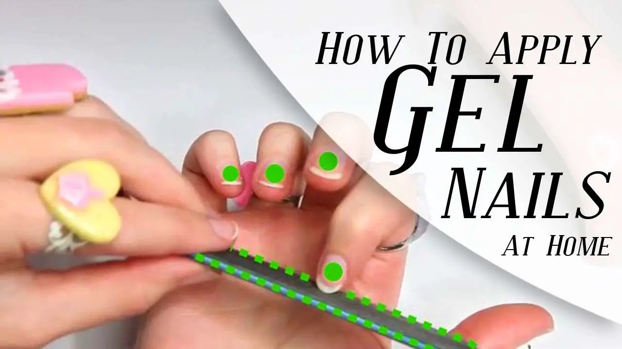 How to Apply Gel Nails Polish At Home (Super Easy ...