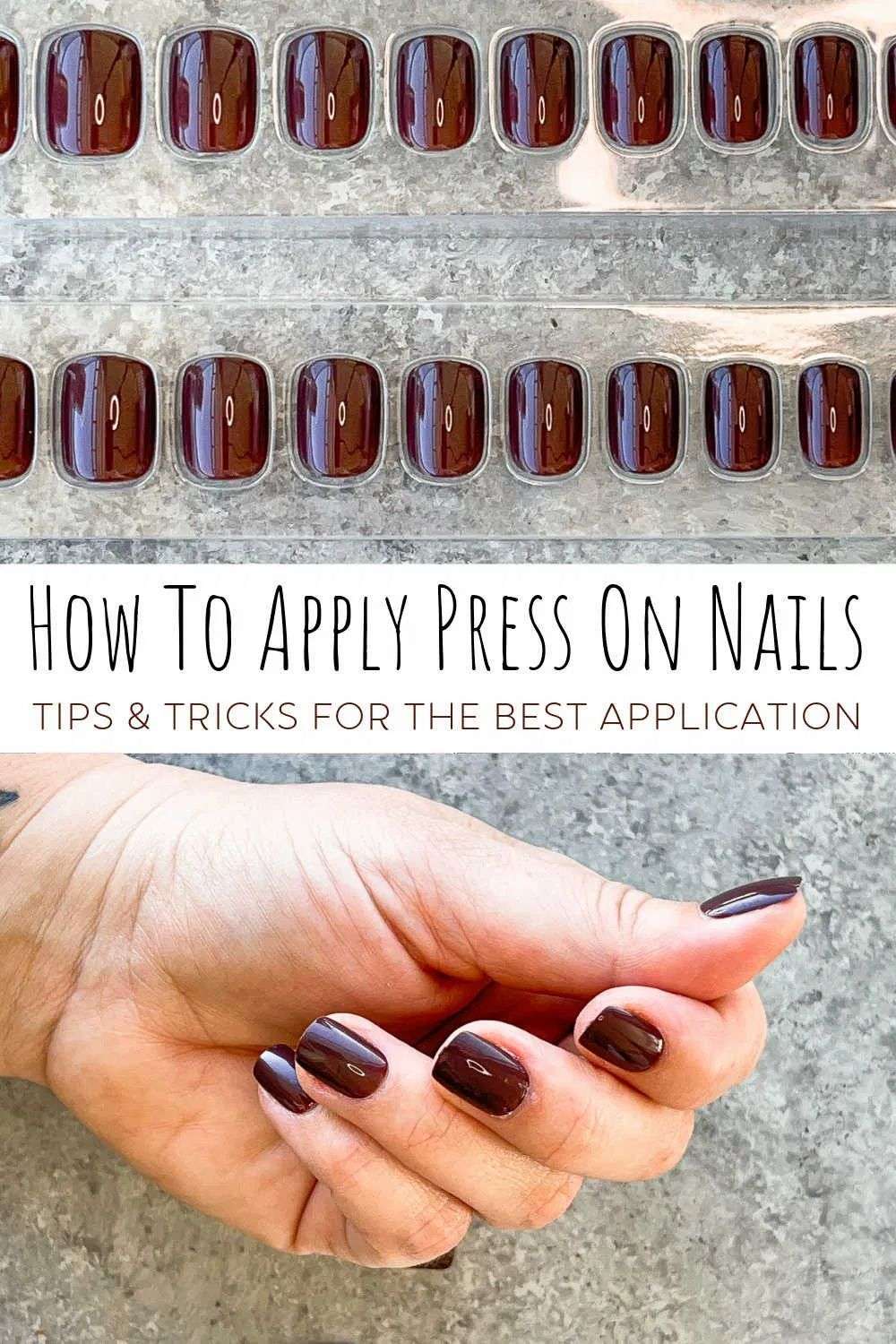 How To Apply Press On Nails in 2021