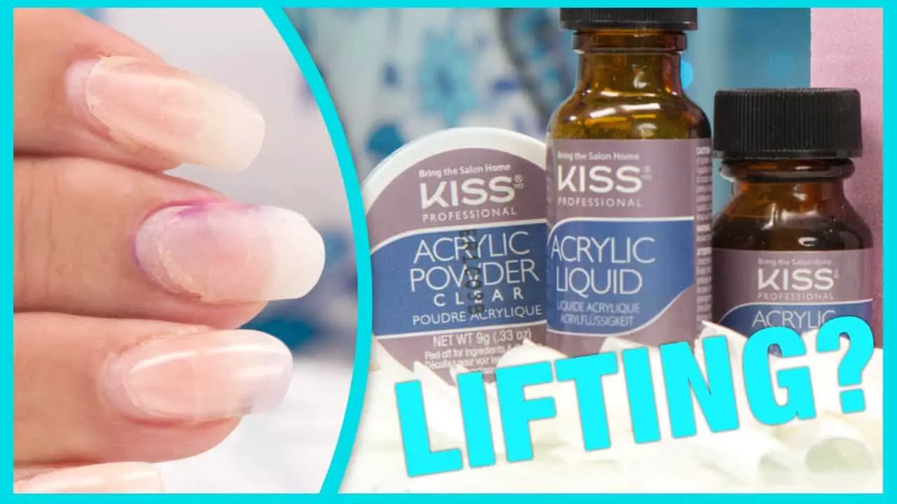 How to do a Nail Fill Using Kiss Acrylic Kit  Pro Step by ...