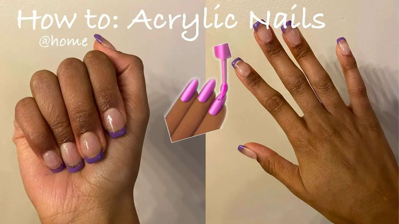 HOW TO DO ACRYLIC NAILS AT HOME (PROFESSIONAL LEVEL NAILS ...