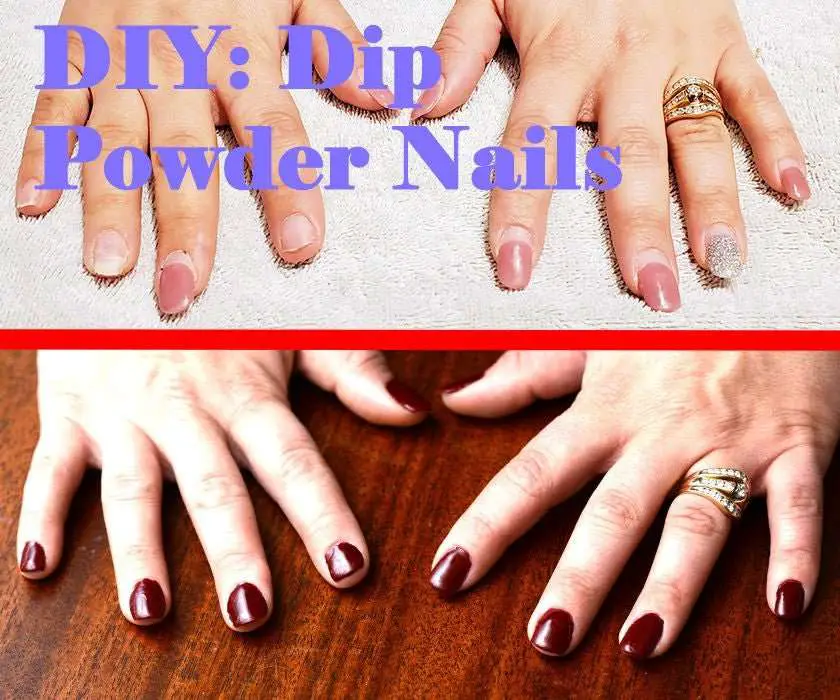 How to Do Dip Powder Nails at Home : 6 Steps (with ...