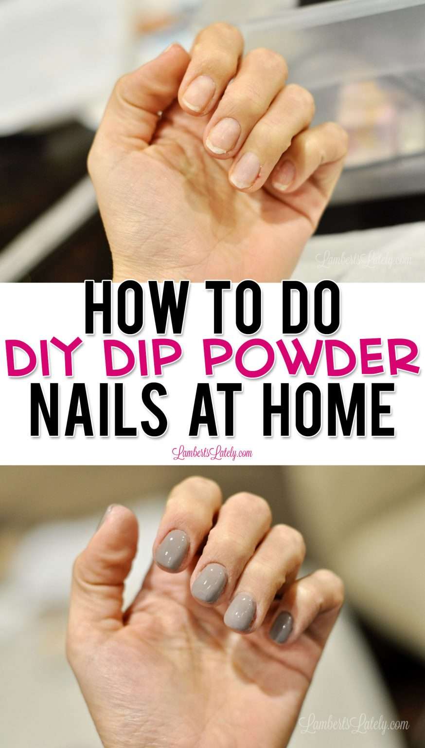 How to Do DIY Dip Powder Nails at Home
