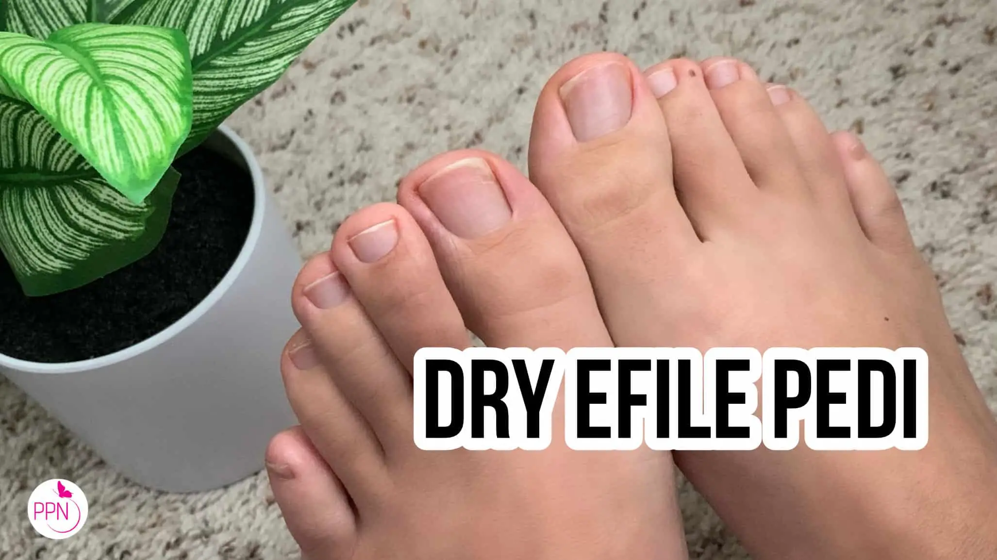 How to Dry Efile Pedicure