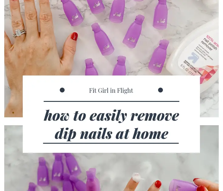 How To Get Off Dip Nail Polish At Home