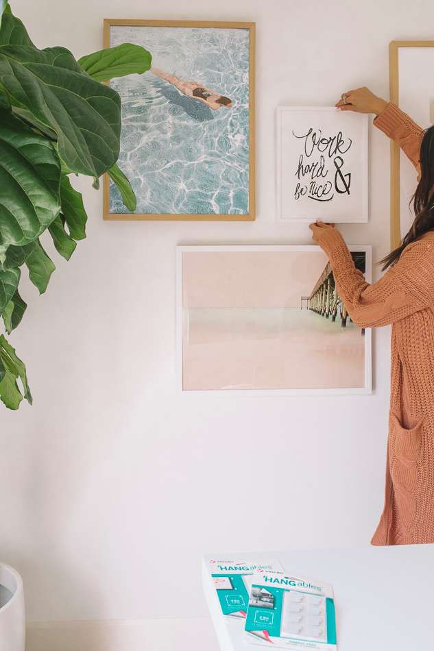 How to Hang Art Without Nails