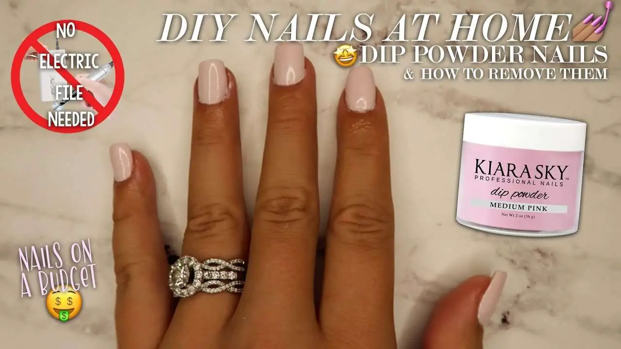 How To Make Your Own Nail Dip : DIY Removing Dip Powder ...
