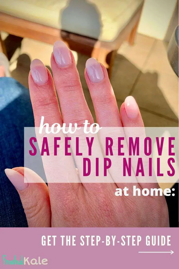 How to Remove Dip Nail Powder