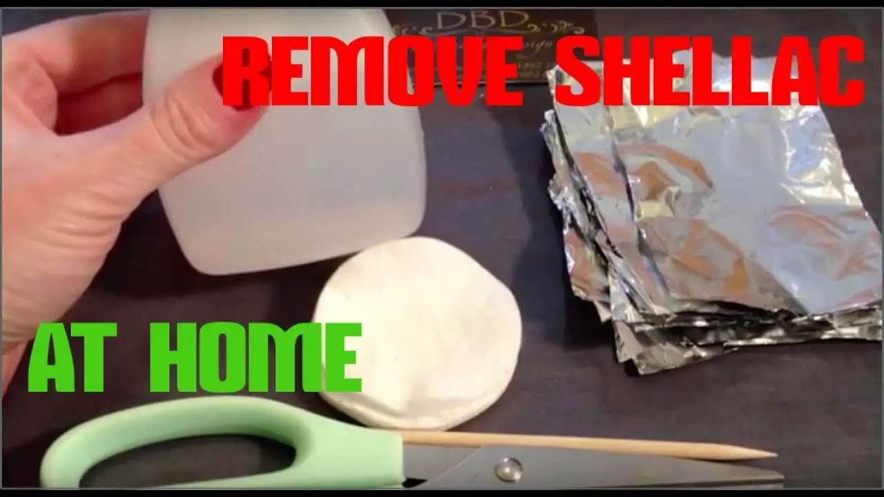 HOW TO REMOVE SHELLAC NAILS SAFELY AT HOME WITH FOIL ...