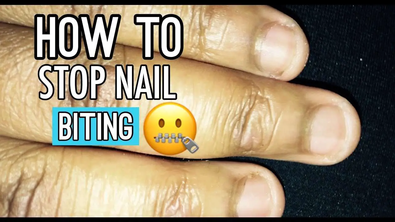 HOW TO STOP NAIL BITING