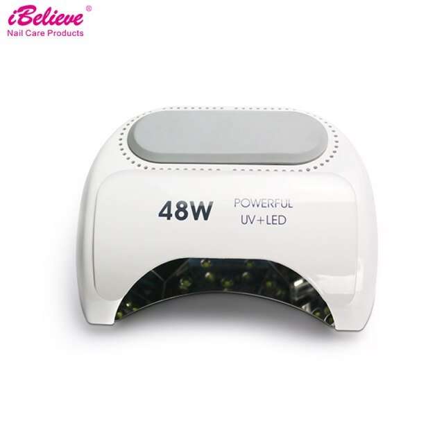 iBelieve Professional 48 watt LED Nail Lamp UV Nail Dryer ...