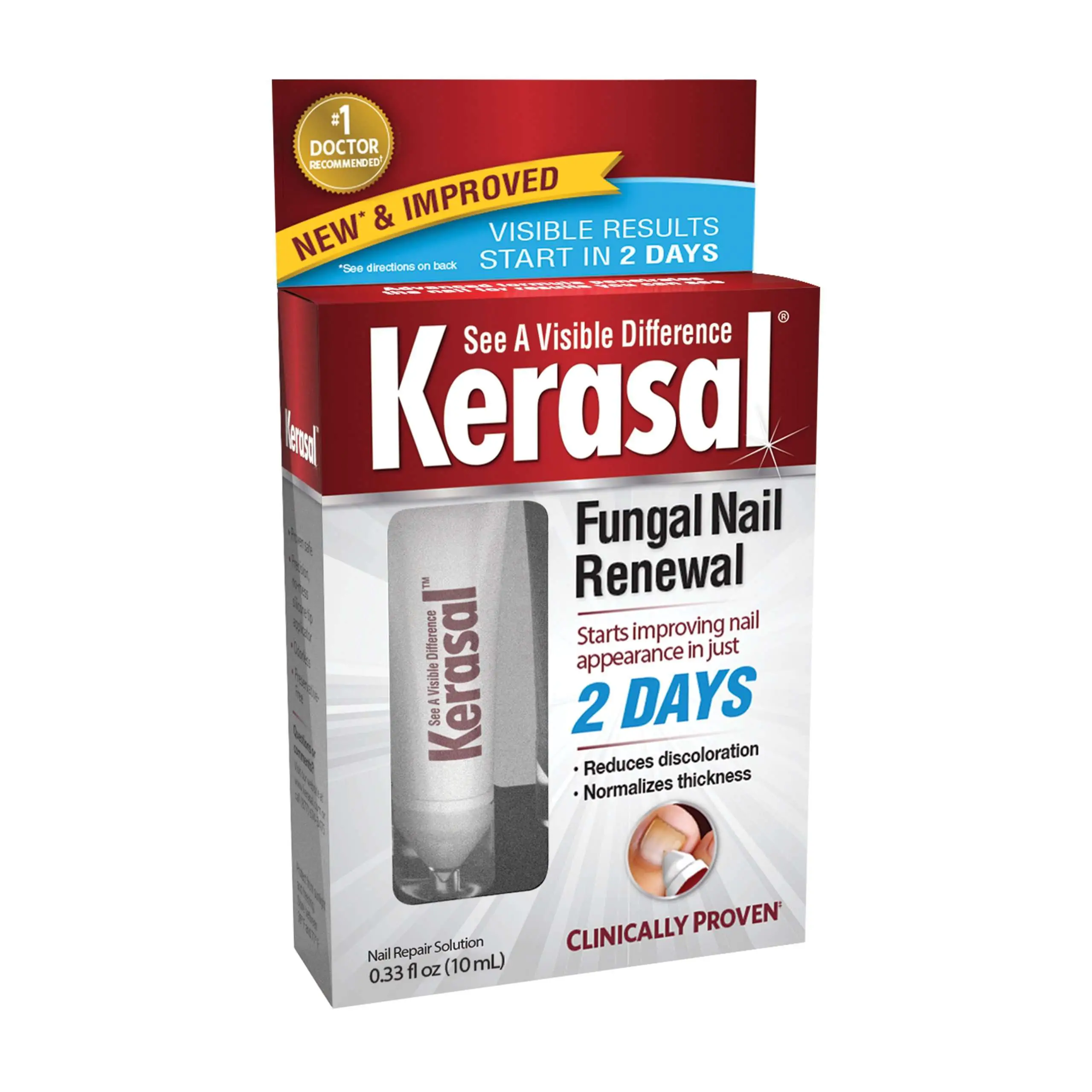 Kerasal Fungal Nail Renewal Treatment, Visible results in ...