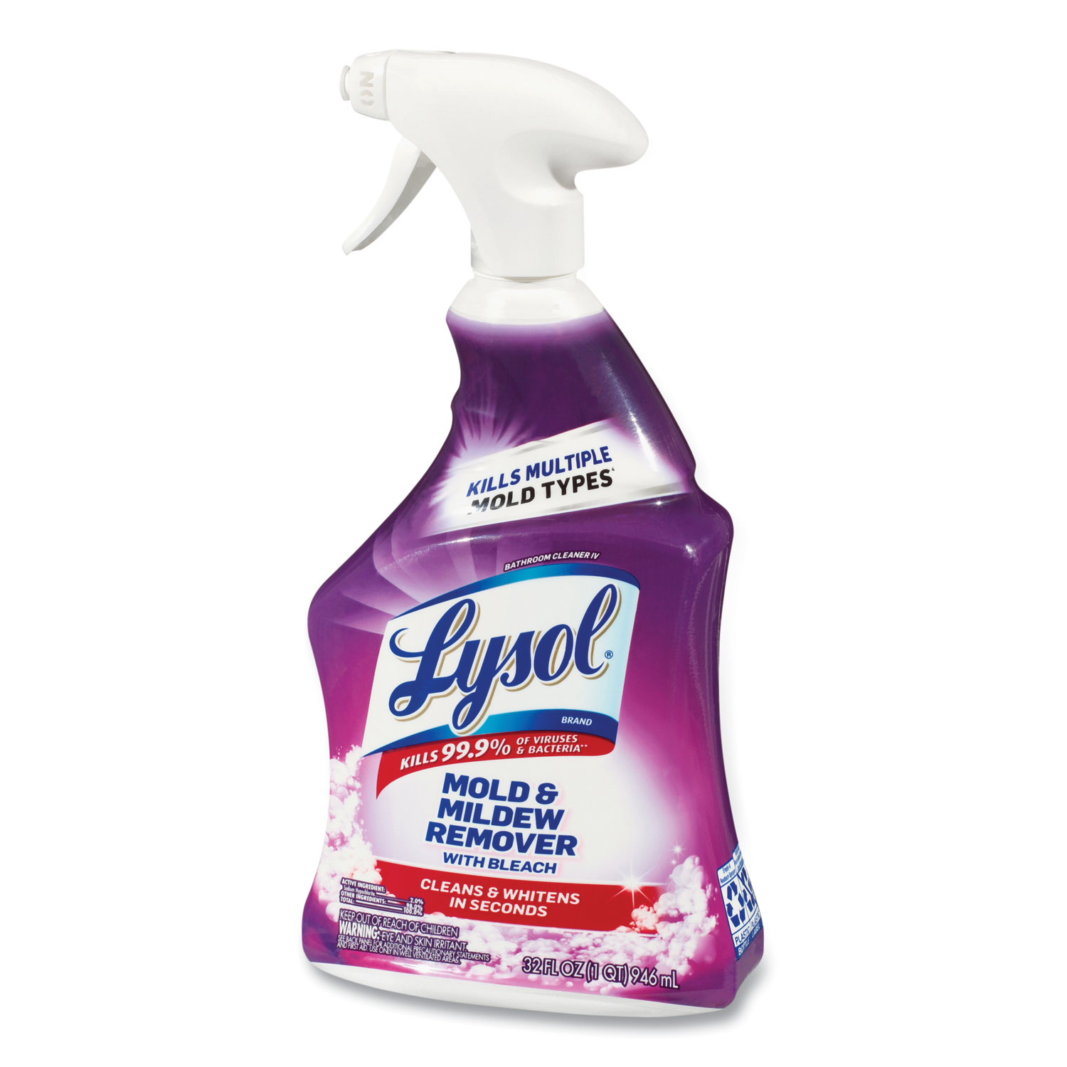 LYSOL® Brand Mold and Mildew Remover with Bleach, 32 oz Spray Bottle ...