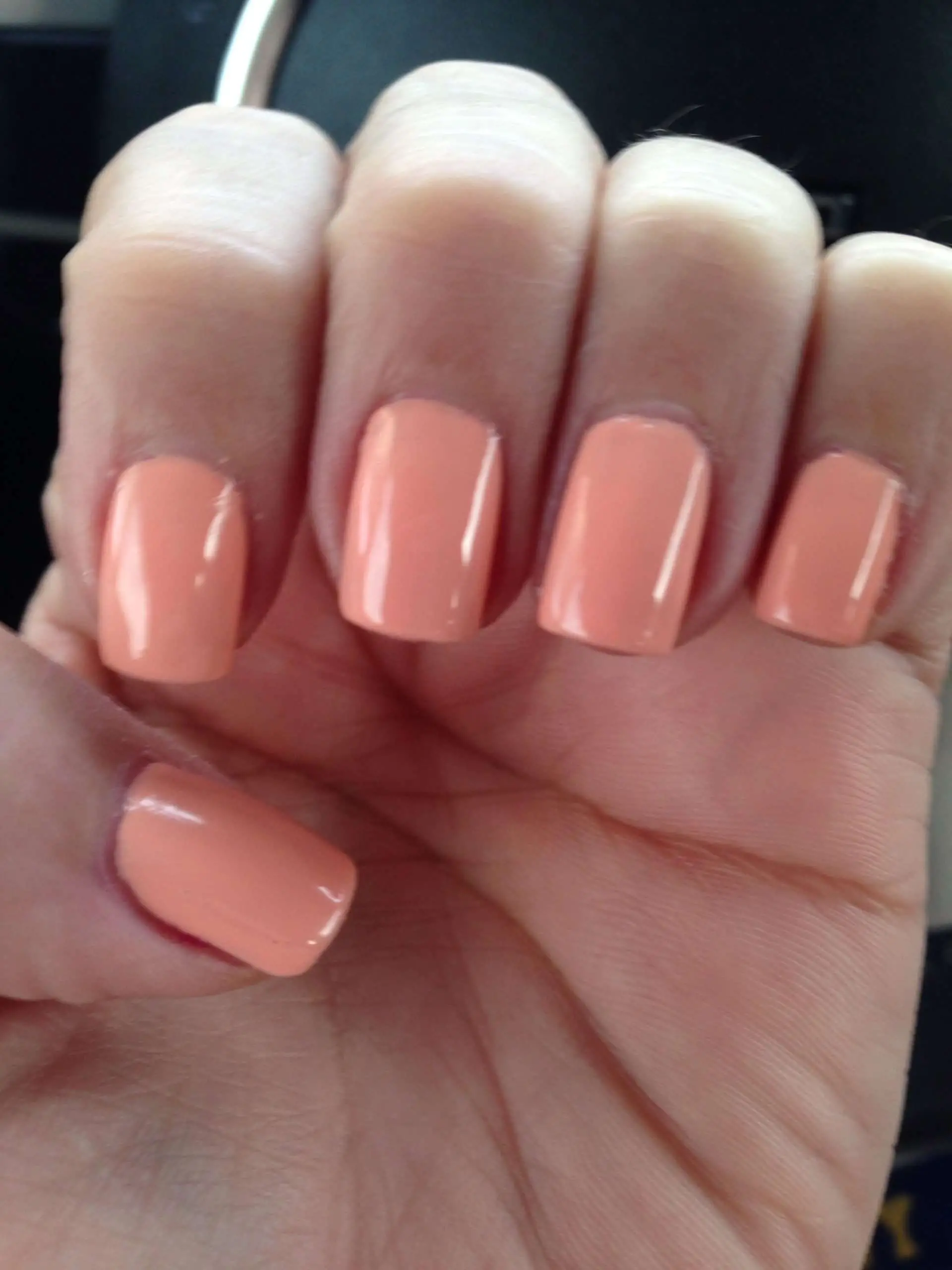 My natural nails. Love this color :)