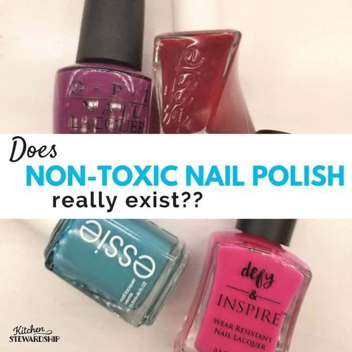 Nail polish is full of toxic ingredients, but there are ...