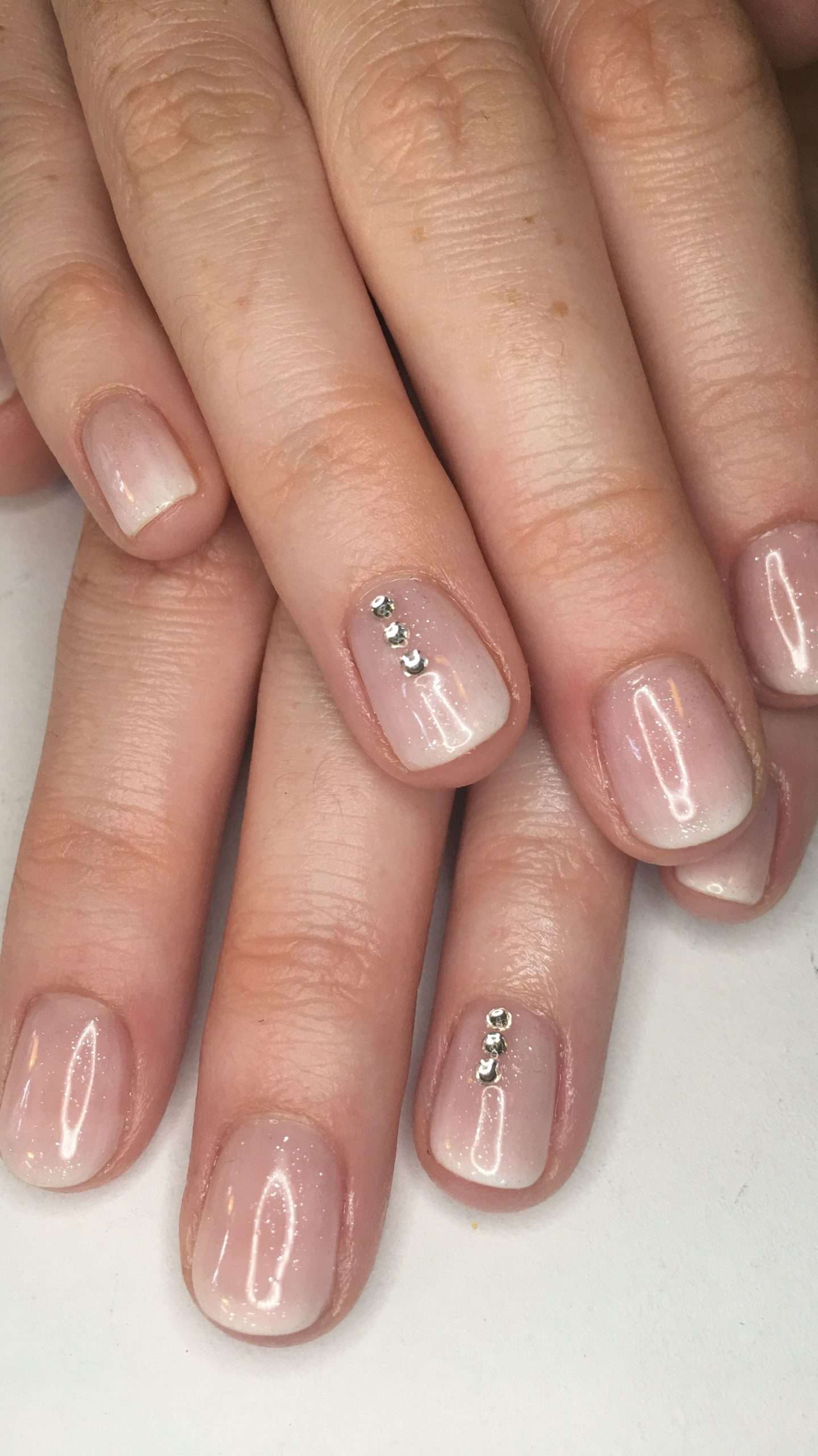 Newest For French Manicure Ombre On Natural Nails