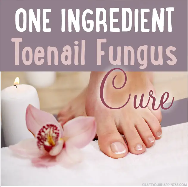 One Ingredient Toenail Fungus Cure