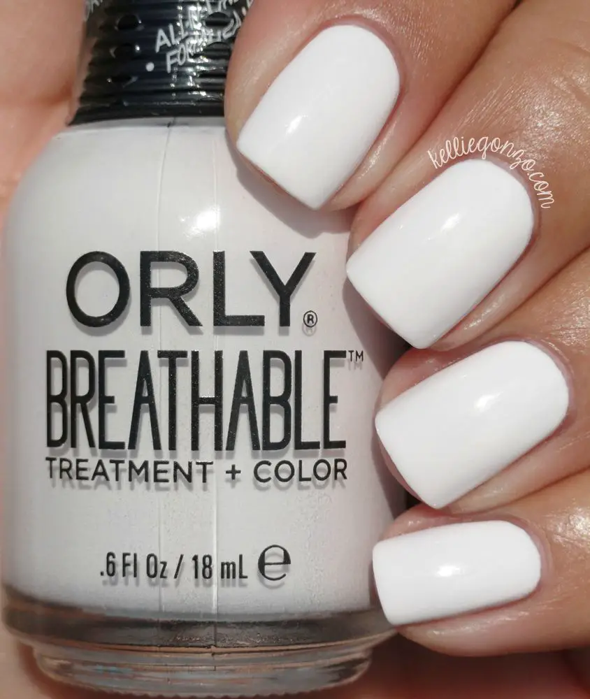 Orly Breathable Barely There // @kelliegonzoblog