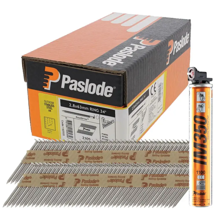 Paslode Stainless Steel IM350 Framing Nail &  Fuel Handy Pack