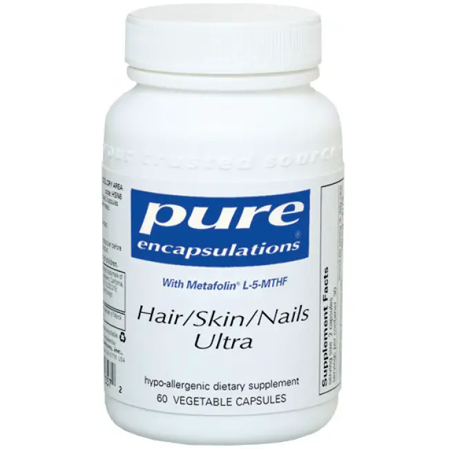 Pure Encapsulations, Hair/Skin/Nails Ultra 60 Veggie Caps