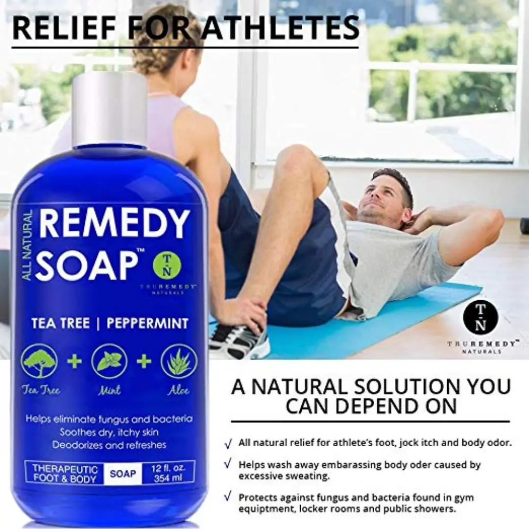 Remedy Soap Antifungal Body Wash. Effective Treatment for Jock Itch ...