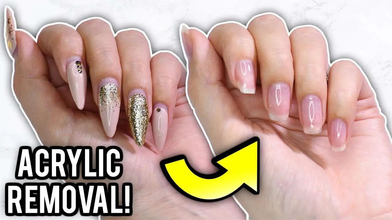 Remove Acrylic Nails At Home: Step By Step How