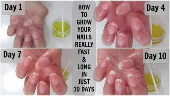 Start Growing Long Strong Nails Naturally in 10 Days
