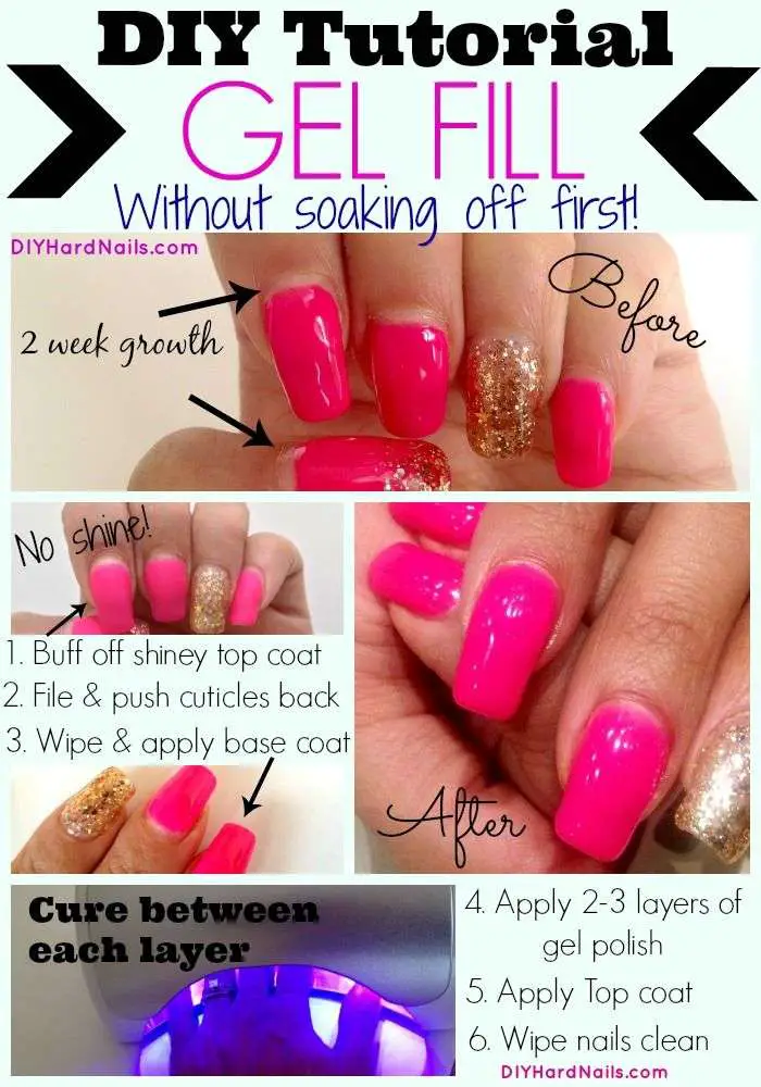 Super easy DIY gel fill to refresh your (natural) nails ...