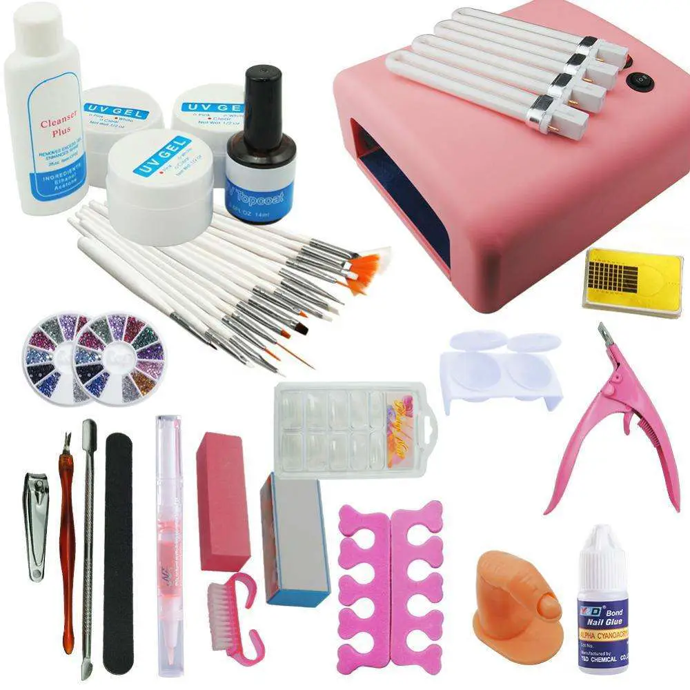 Valuable Combo Nail Art Kit Professional Salon Grooming Tools And ...