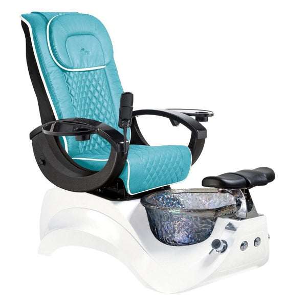 Whale Spa Pedicure Chair ALDEN CRYSTAL, FREE Trolley &  Stool Pkg